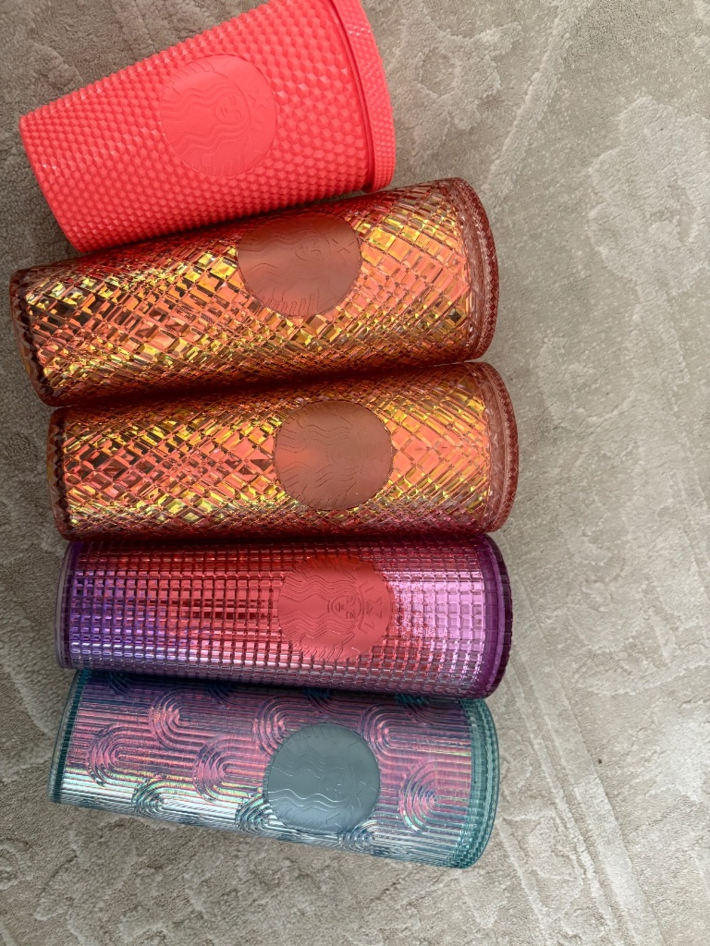 Starbucks tumblers